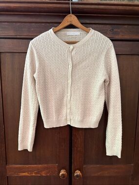 Frida women’s crew neck button down sweater • cardigan
